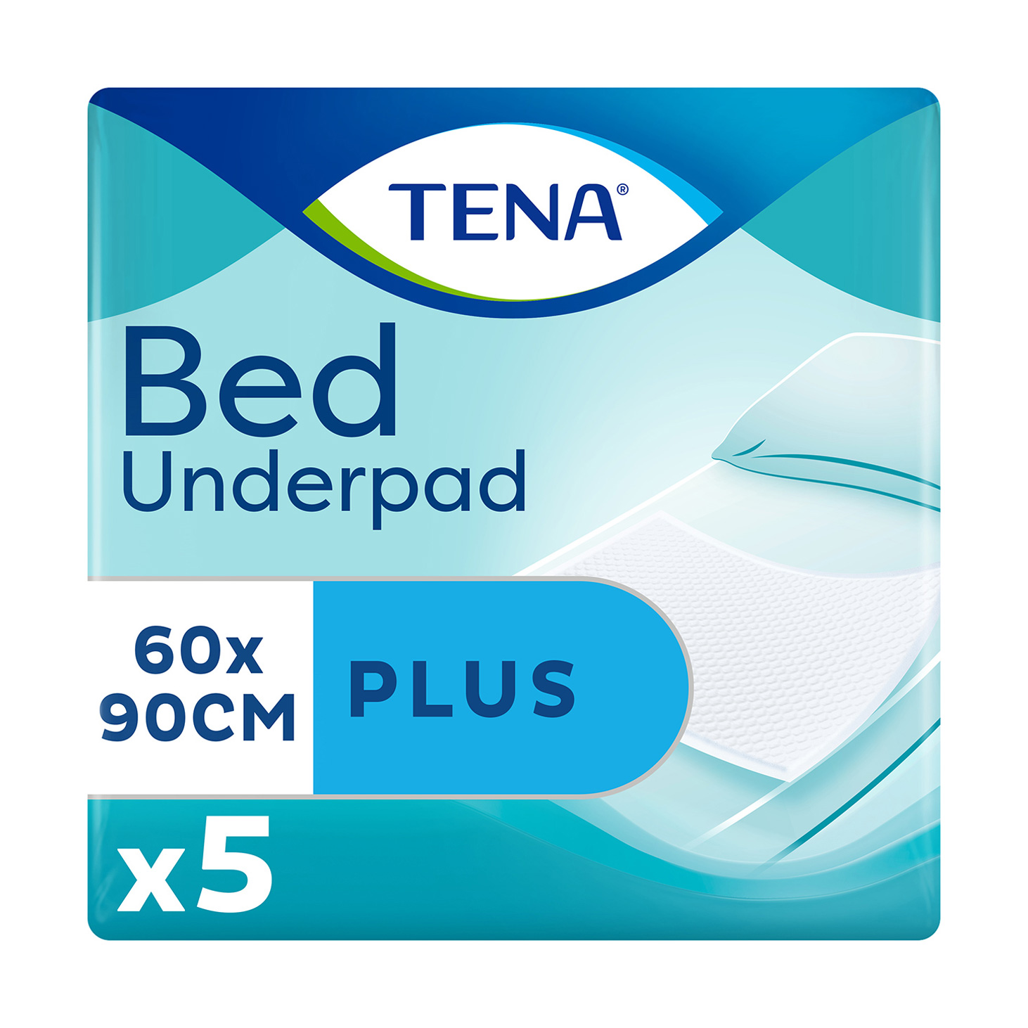 Уцінка! Урологічні сечопоглинальні пелюшки TENA Bed Plus 60*90, 5 шт