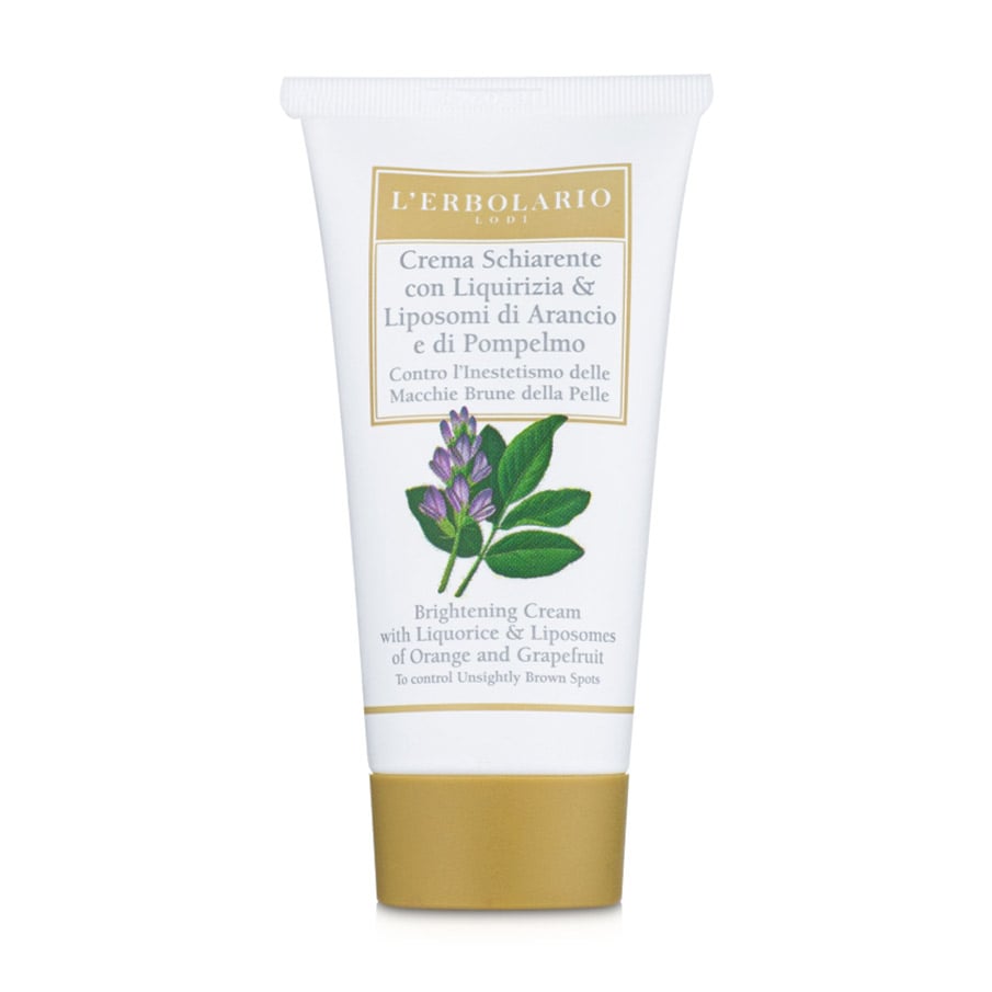 Уцінка! Відбілювальний крем для обличя L'Erbolario Brightening Cream with Liquorice &amp; Liposomes of Orange and Grapefruit на основі лакричнику, 50 мл