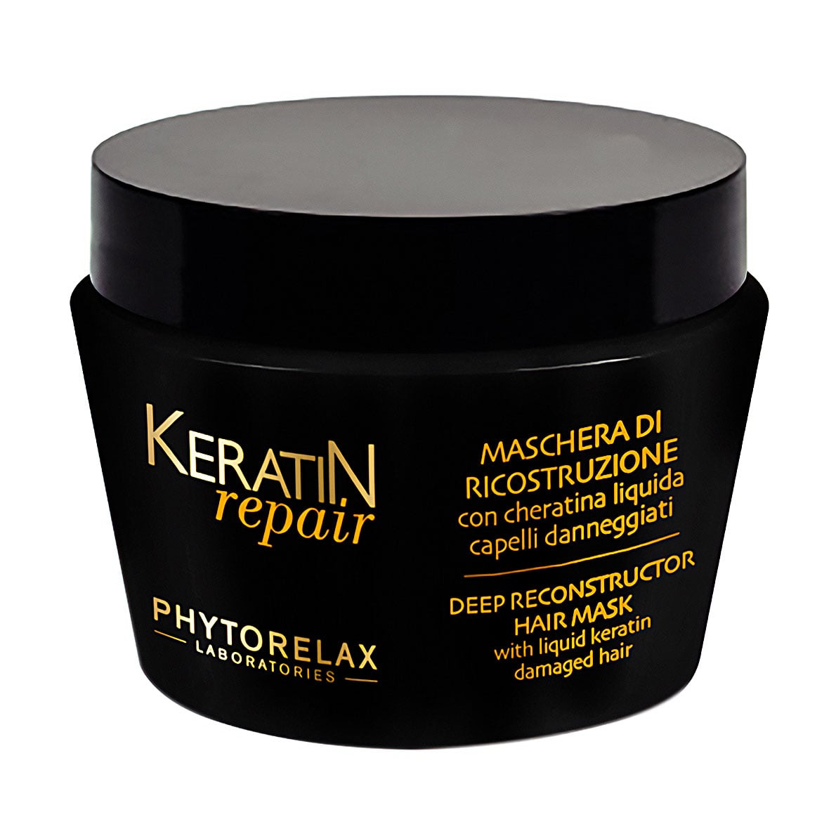Уцінка! Відновлювальна маска Phytorelax Laboratories Keratin Repair Deep Reconstructor Mask для пошкодженого волосся, з кератином, 250 мл
