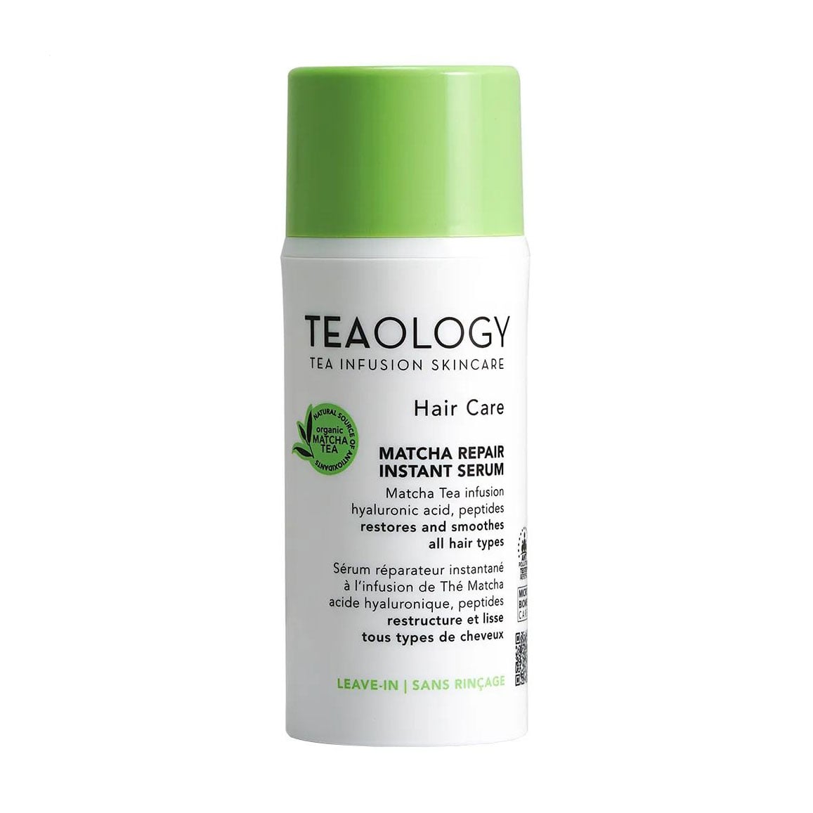 Уцінка! Відновлювальна сироватка для волосся Teaology Matcha Repair Instant Serum, 80 мл