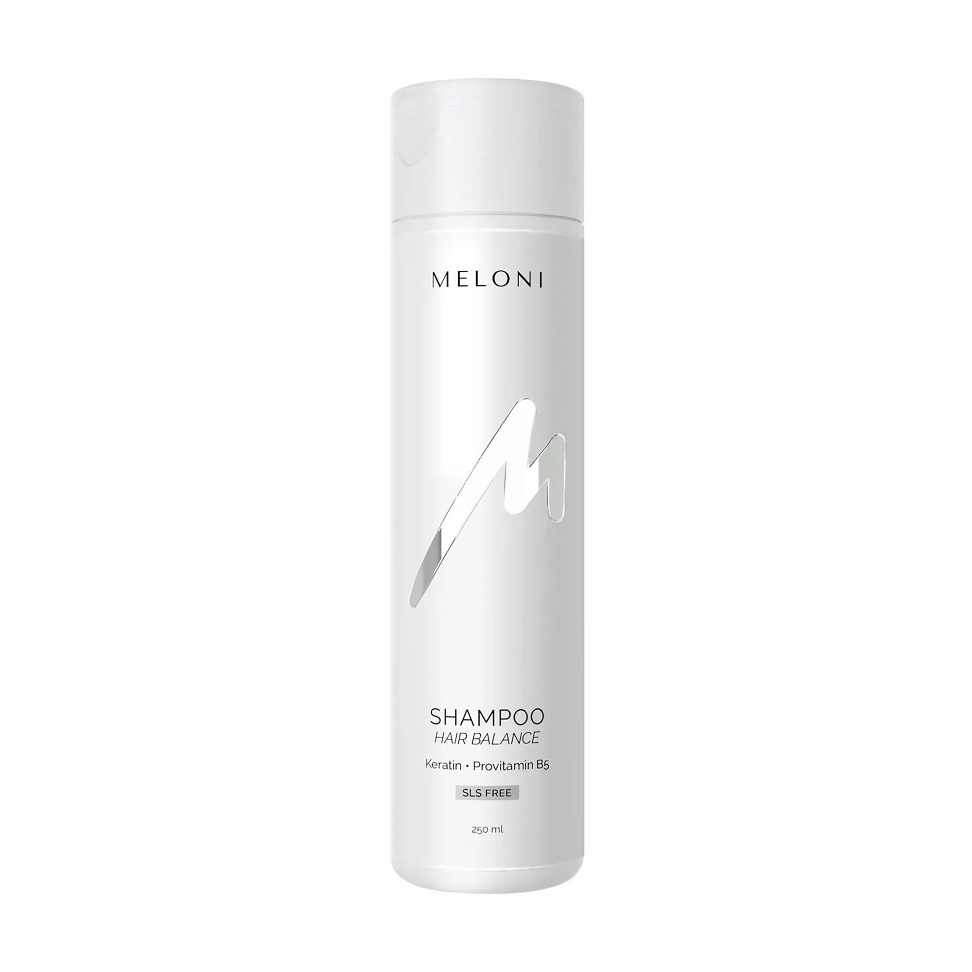 Уцінка! Відновлювальний безсульфатний шампунь для волосся MELONI Hair Balance Shampoo з кератином та провітаміном В5, 250 мл