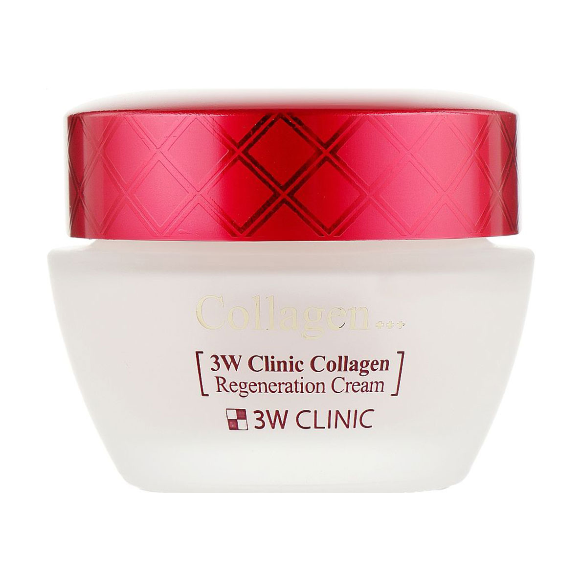 Уцінка! Відновлювальний крем для обличчя 3W Clinic Collagen Regeneration Cream з колагеном, 60 мл