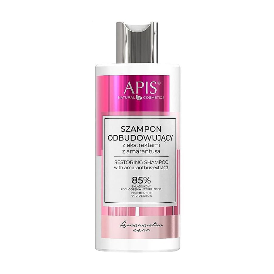 Уцінка! Відновлювальний шампунь для волосся Apis Natural Cosmetics Amarantus Care з екстрактом амаранта, 300 мл