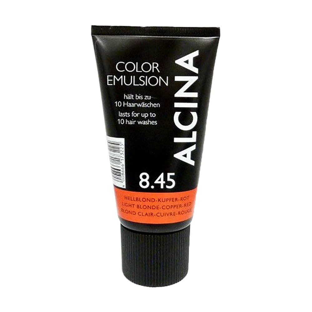 Уцінка! Відтінкова емульсія для волосся Alcina Color Emulsion 8.45 Light Blonde Copper Red, 150 мл
