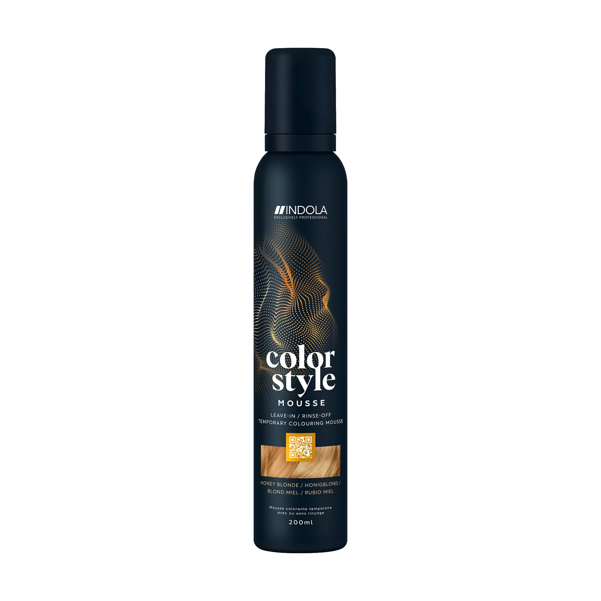 Уцінка! Відтіночний мус для укладання волосся Indola Color Style Honey Blonde, 200 мл