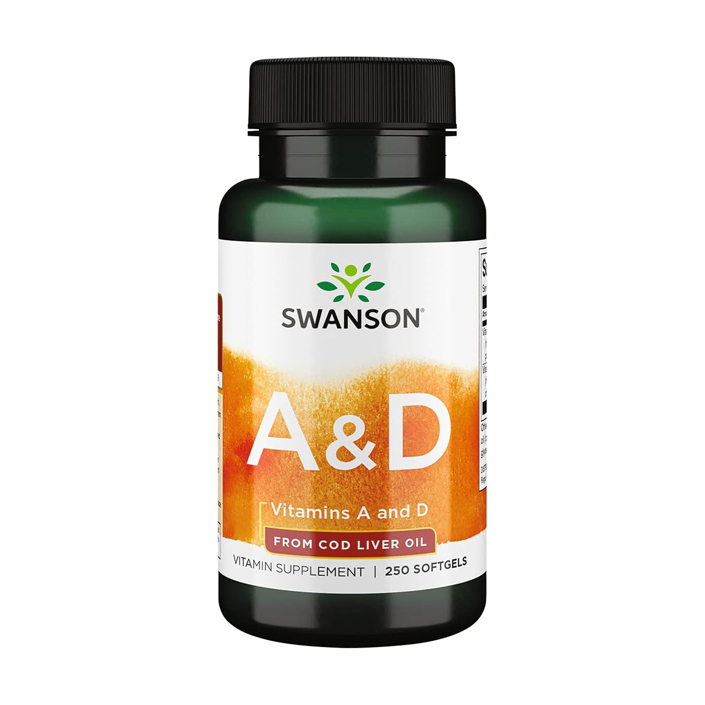 Уцінка! Вітамін A та Д Swanson Vitamin A &amp; D, 250 гелевих капсул