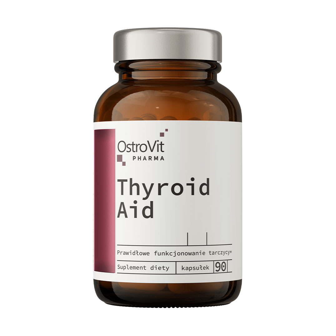 Уцінка! Вітамінно-мінеральний комплекс OstroVit PharmaThyroid Aid Тирозин, 90 капсул