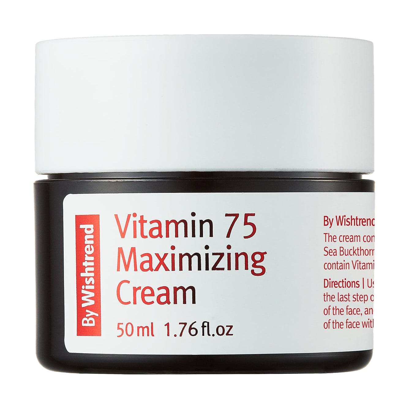 Уцінка! Вітамінний крем для обличчя By Wishtrend Vitamin 75 Maximizing Cream з екстрактом обліпихи, 50 мл