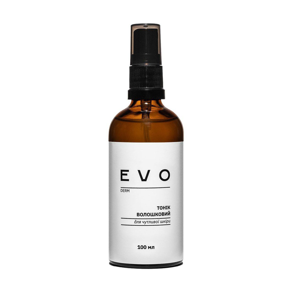 Уцінка! Волошковий тонік EVO derm для чутливої шкіри обличчя, 100 мл