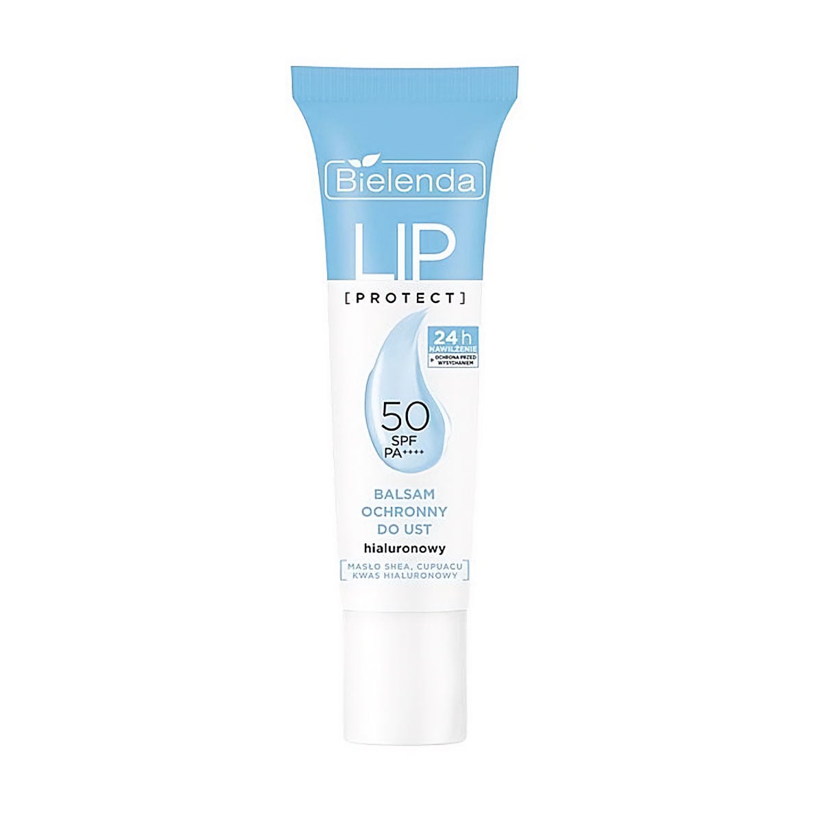 Уцінка! Захисний бальзам для губ Bielenda Lip Protect SPF 50 PA++++ з гіалуроновою кислотою, 10 г