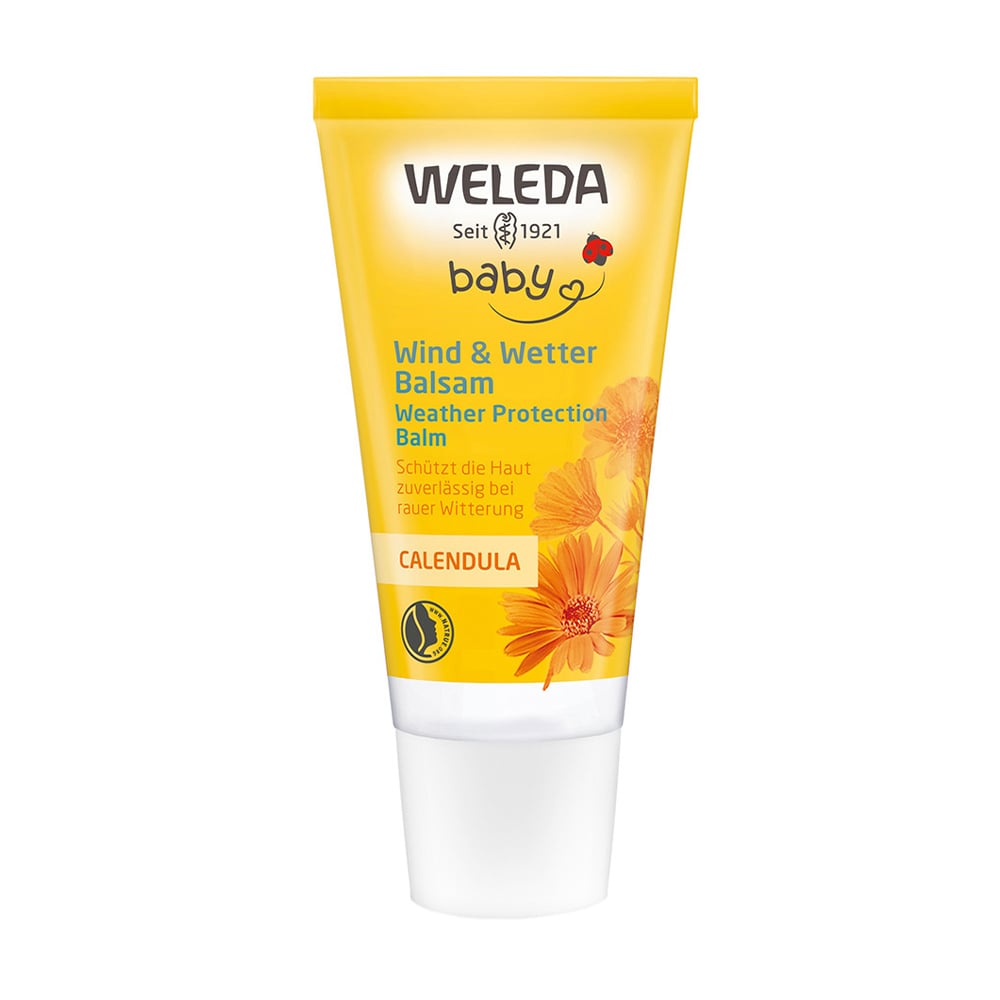 Уцінка! Захисний бальзам від вітру та холоду Weleda Weather Protection Balm з календулой, 30 мл