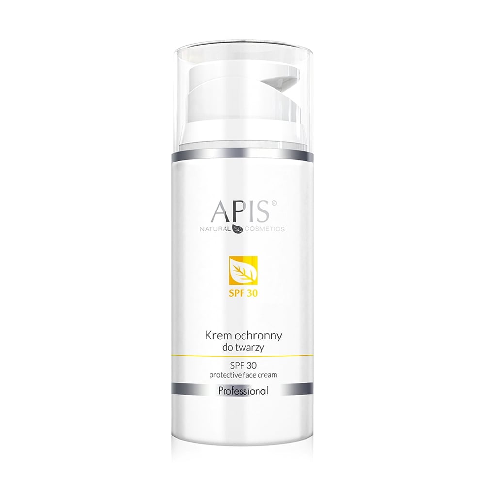 Уцінка! Захисний крем для обличчя Apis Natural Cosmetics Protective Face Cream SPF 30, 100 мл