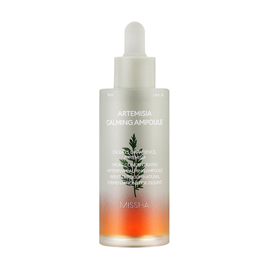 Уцінка! Заспокійлива ампульна сироватка для обличчя Missha Artemisia Calming Ampoule з полином, 50 мл