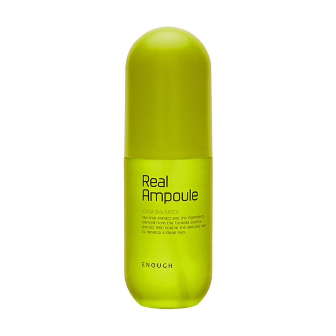 Уцінка! Заспокійлива сироватка для обличчя Enough Cica Balance Real Ampoule з екстрактом чайного дерева та центели, 200 мл
