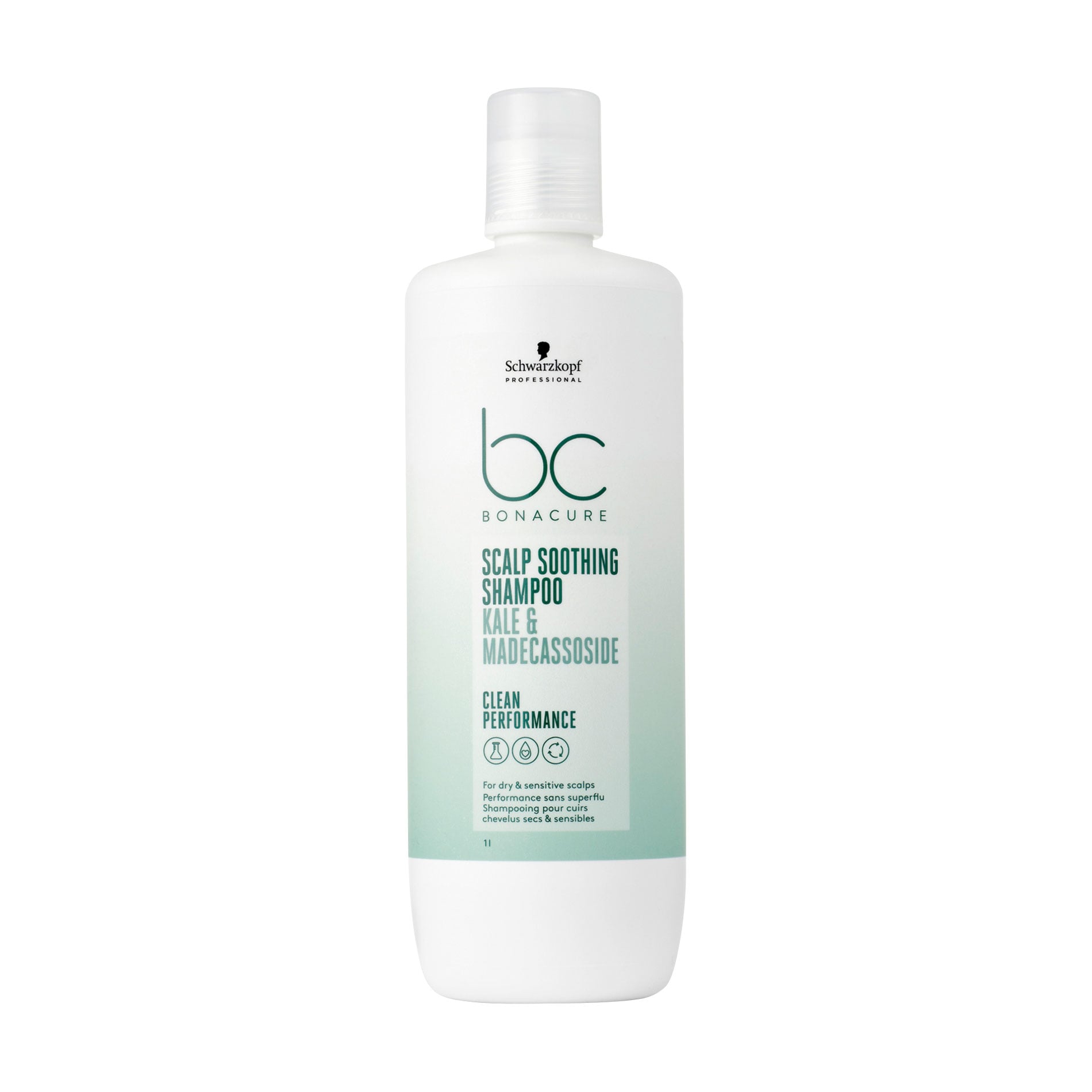 Уцінка! Заспокійливий шампунь Schwarzkopf Professional BC Bonacure Scalp Soothing Shampoo для сухої та чутливої шкіри голови, 1 л