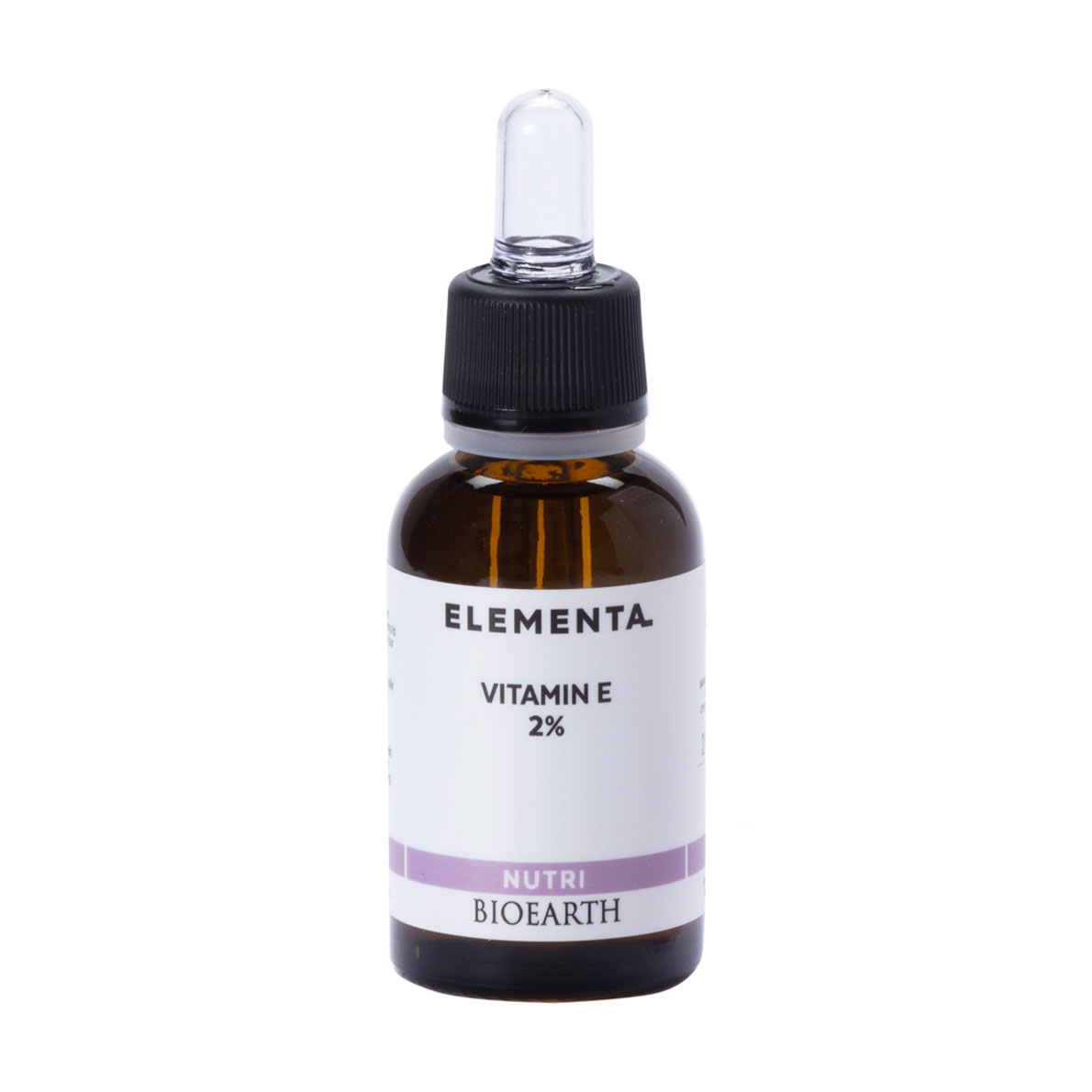 Уцінка! Живильна сироватка для обличчя Bioearth Elementa Nutri Vitamin E 2%, 30 мл