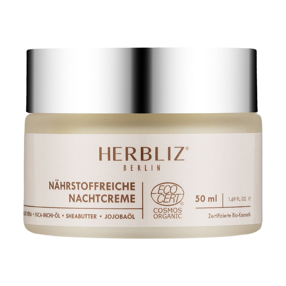 Уцінка! Живильний нічний крем для обличчя Herbliz Nourishing Night Cream, 50 мл