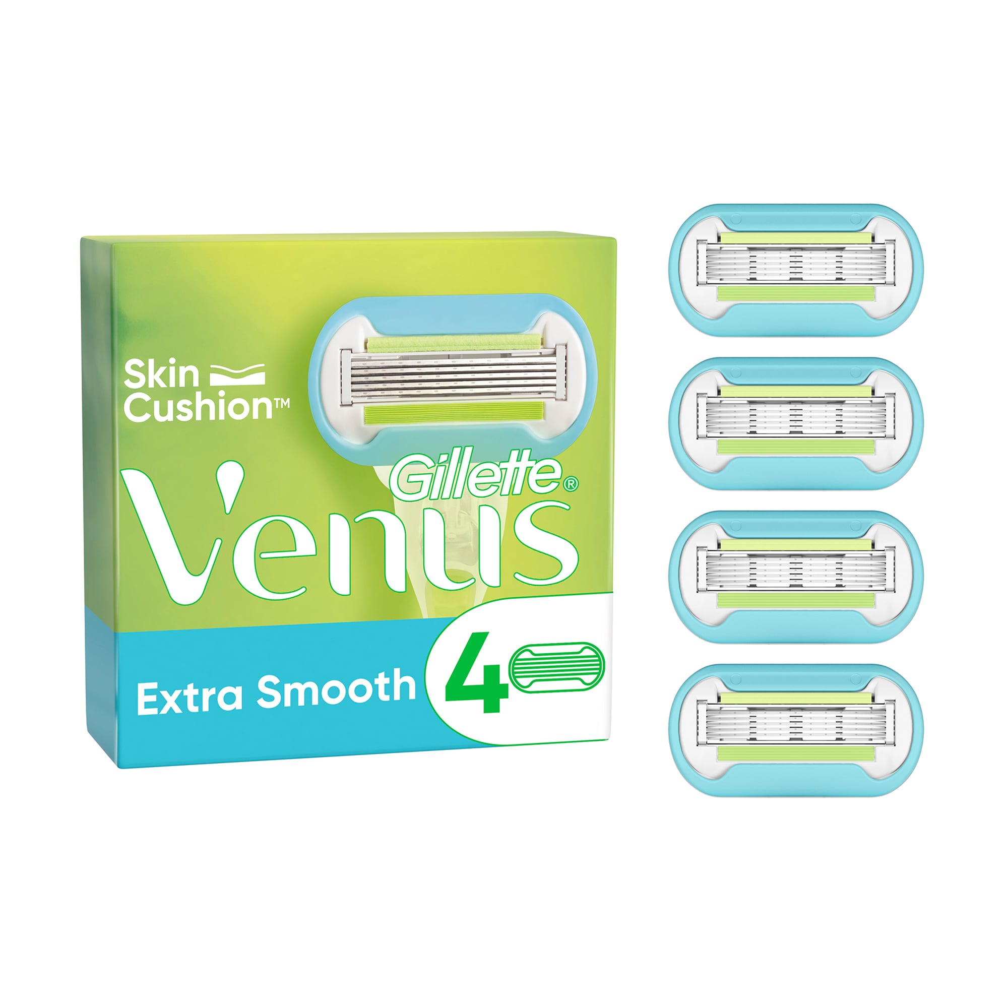 Уцінка! Змінні картриджі для гоління Gillette Venus Extra Smooth Embrace жіночі, 4 шт