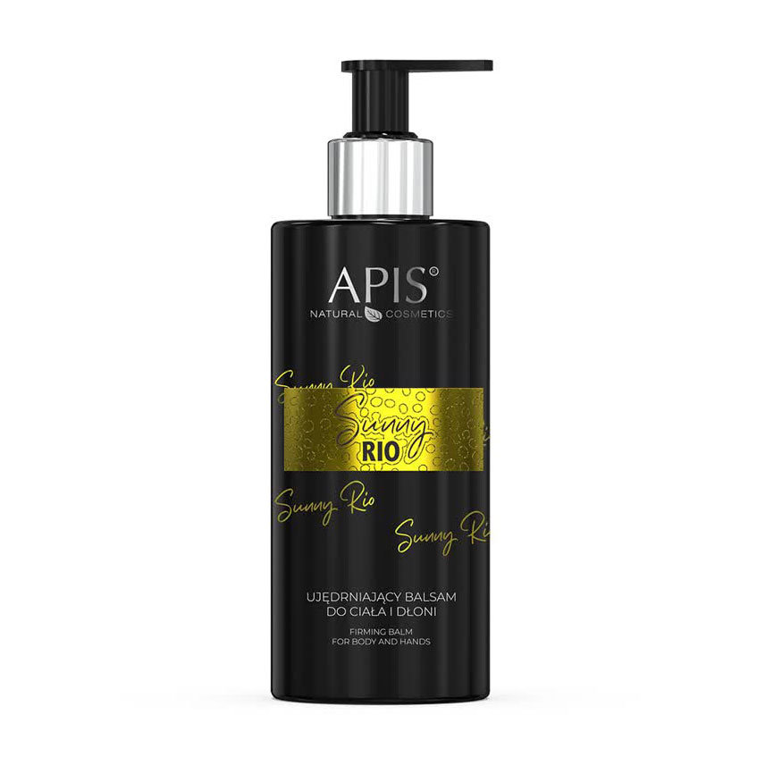 Уцінка! Зміцнювальний бальзам для тіла та рук Apis Natural Cosmetics Sunny Rio Firming Balm For Body And Hands, 300 мл