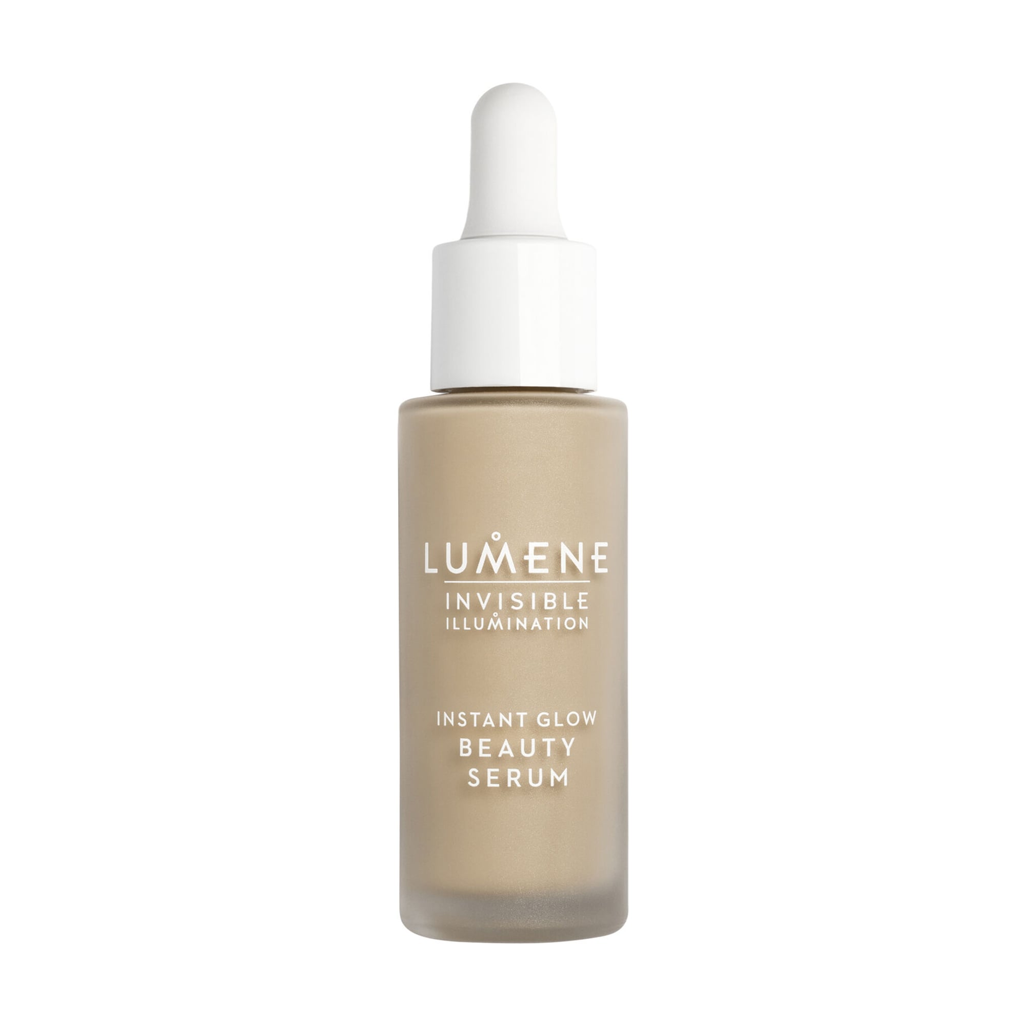 Уцінка! Зволожувальна сироватка-флюїд для обличчя Lumene Invisible Illumination Instant Glow Beauty Serum з тонувальним ефектом, Universal Medium, 30 мл
