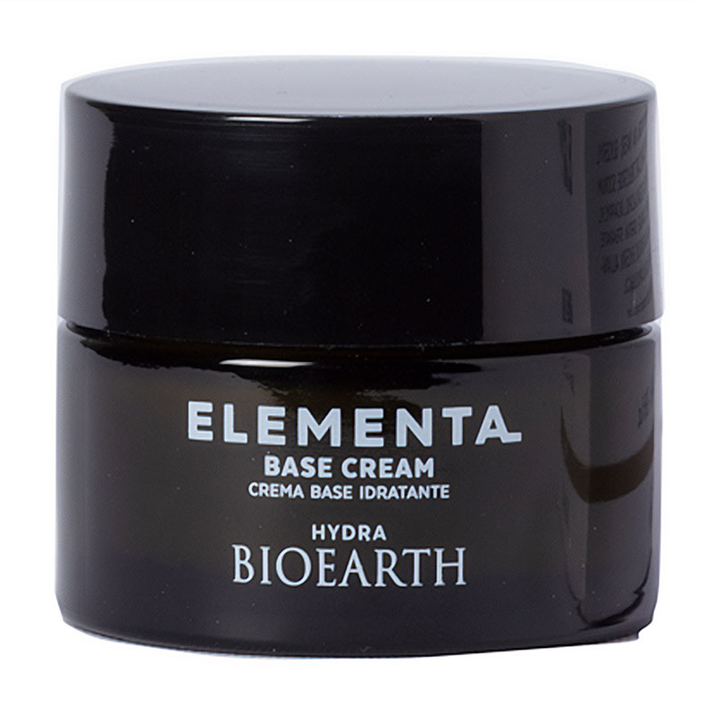Уцінка! Зволожувальний крем для обличчя Bioearth Elementa Base Cream Hydra на основі оливкової олії, 50 мл