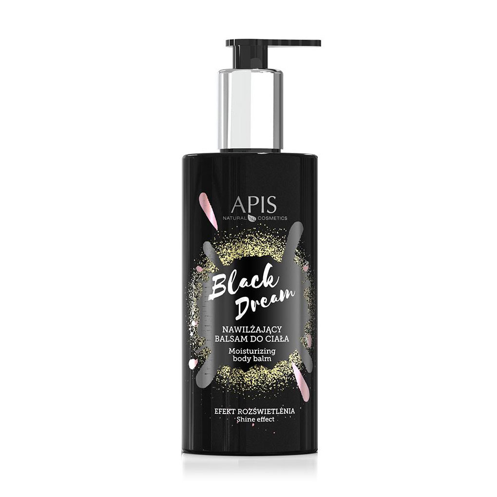 Уцінка! Зволожувальний лосьйон для тіла Apis Natural Cosmetics Black Dream Moisturizing Body Balm, 300 мл