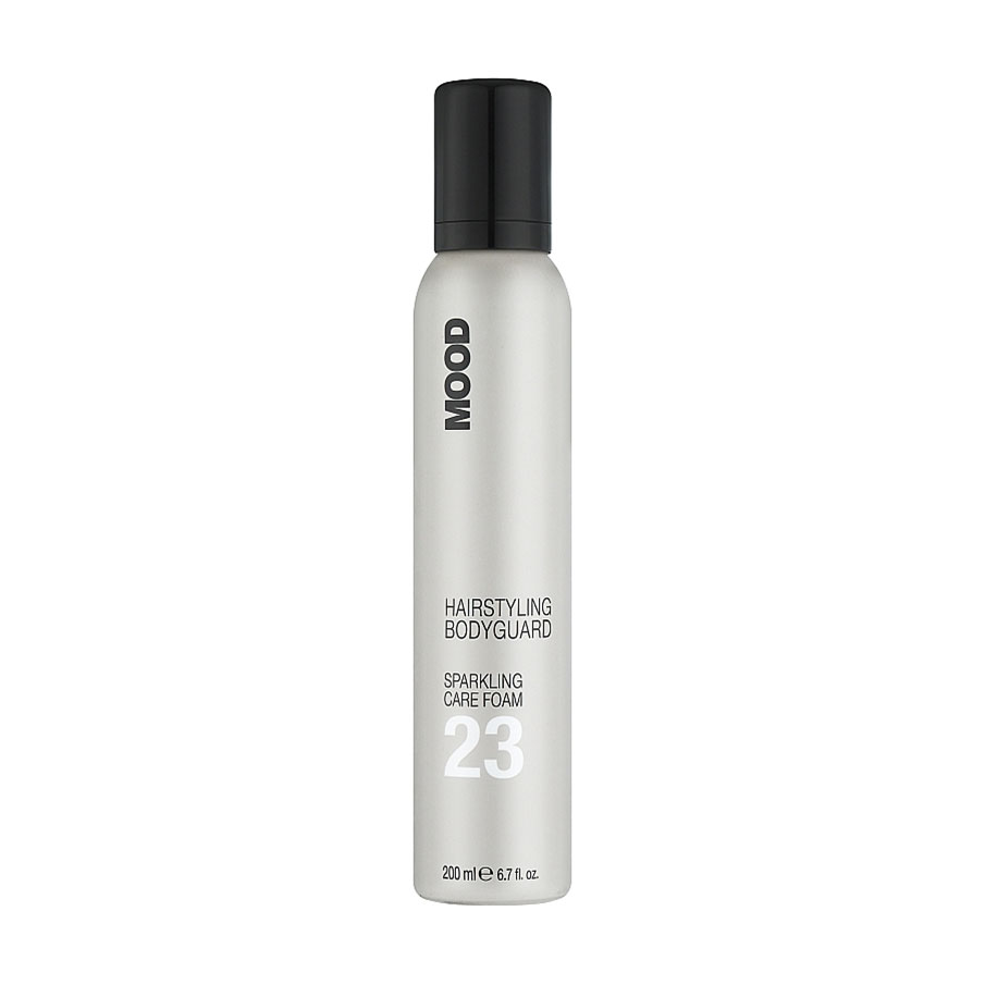 Уцінка! Зволожувальний мус для волосся Mood Hairstyling Bodyguard Sparkling Care Foam середньої фіксації, 200 мл