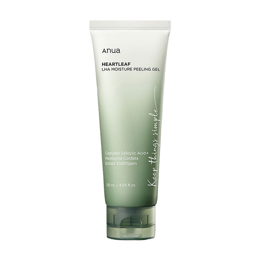 Уцінка! Зволожувальний пілінг для обличчя Anua Heartleaf LHA Moisture Peeling Gel, 120 мл