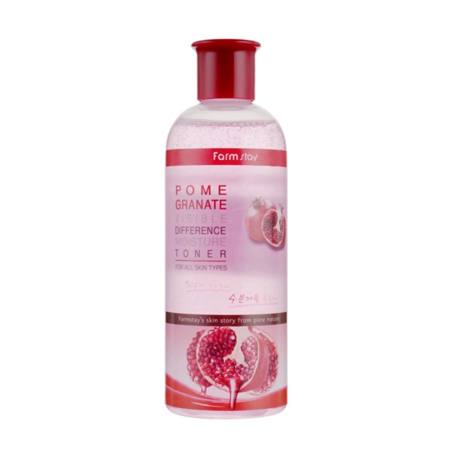 Уцінка! Зволожуючий тонер для обличчя FarmStay Visible Difference Moisture Toner з екстрактом гранату, 350 мл