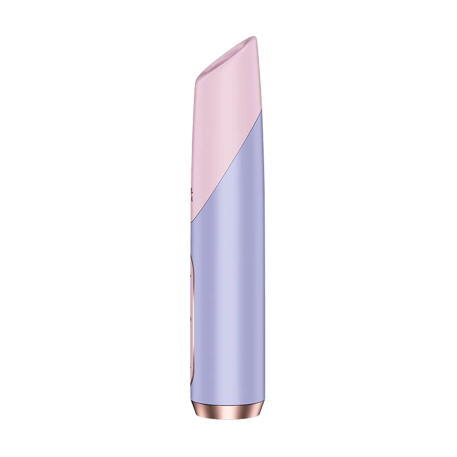 Вакуумний стимулятор клітора Satisfyer Bold Kiss рожево-блакитний, 1 шт