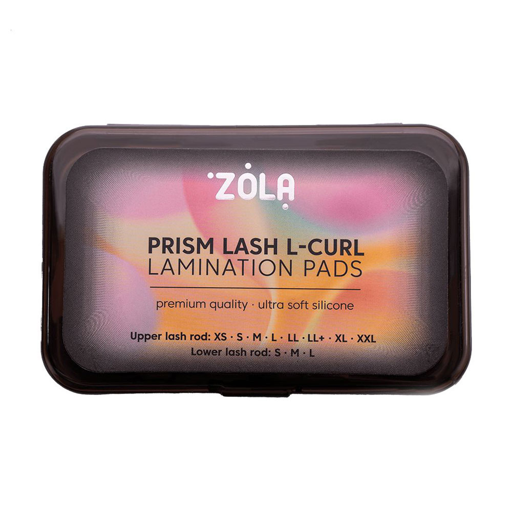 Валики для ламінування верхніх та нижніх вій Zola Prism Lash L-Curl Lamination Pads, 11 пар