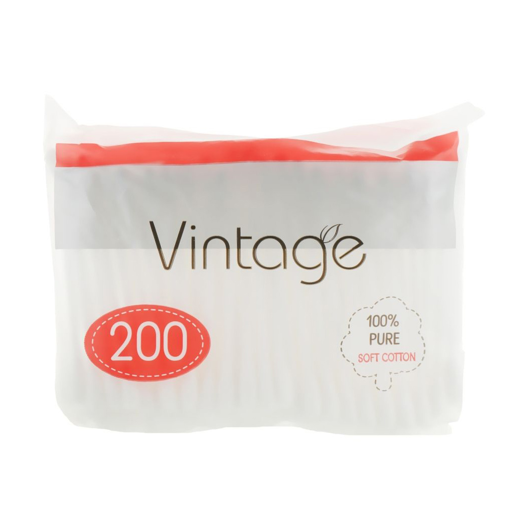 Ватні палички Vintage Provence Matin Cotton Buds, 200 шт