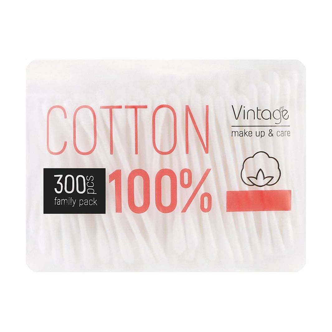 Ватні палички Vintage Provence Matin Cotton Buds, 300 шт