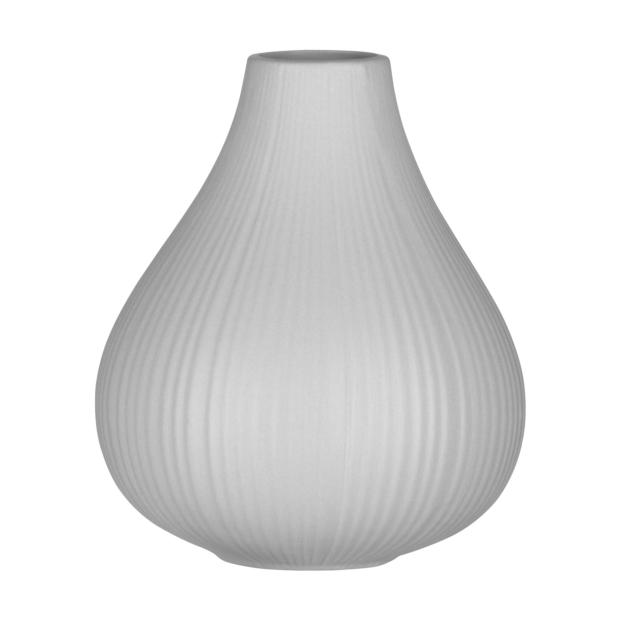 Ваза Ardesto Lucca порцелянова, сіра, 13*15.5 см (AR3802G)