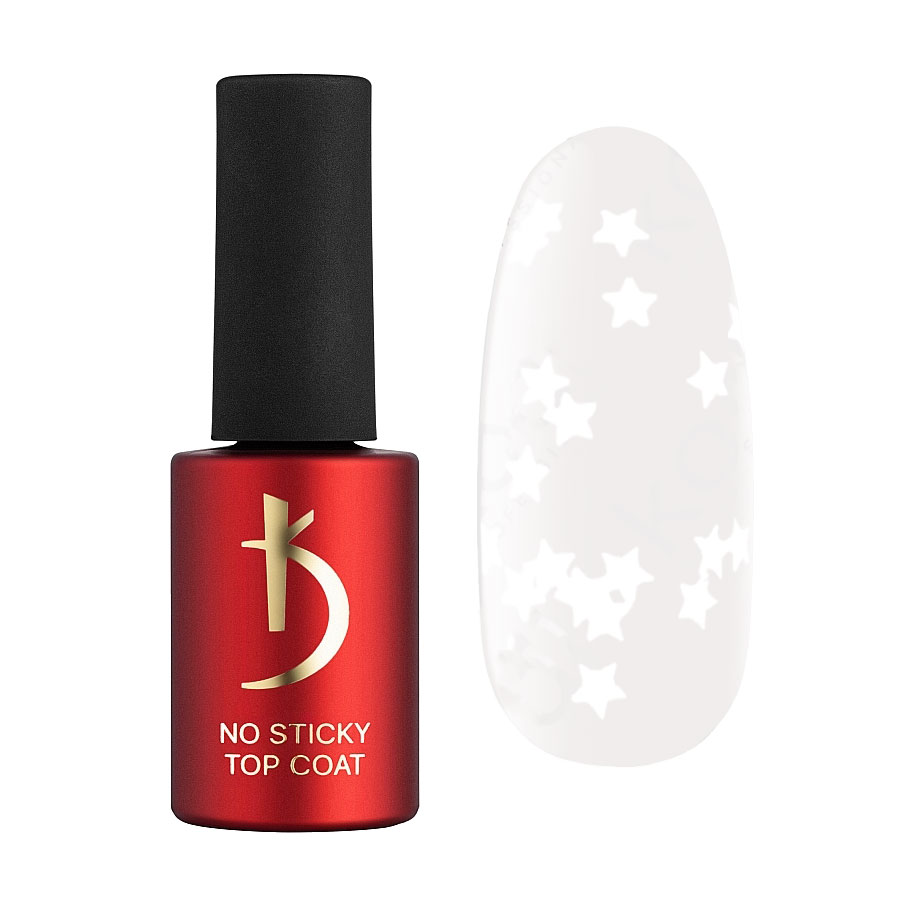 Верхнє покриття для гель-лаку Kodi Professional No Sticky Top Coat Art без липкого шару, 17, 7 мл