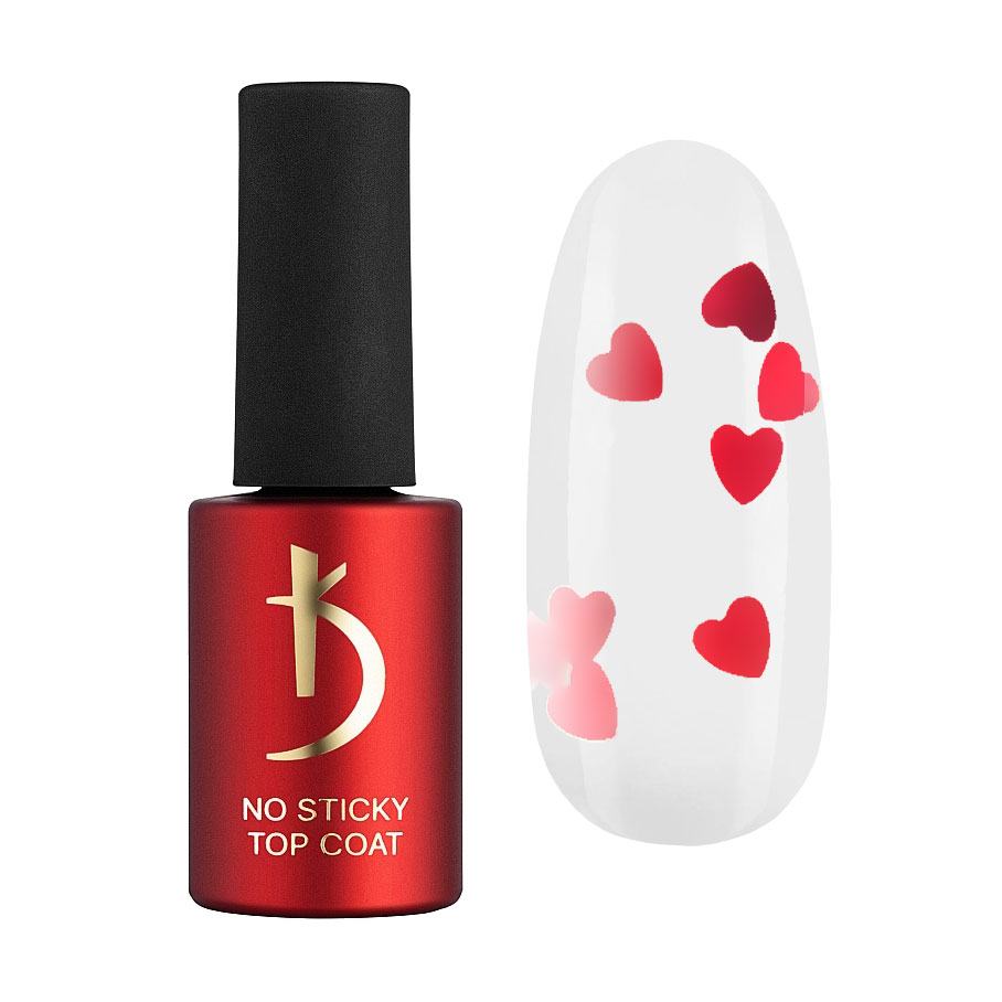 Верхнє покриття для гель-лаку Kodi Professional No Sticky Top Coat Art без липкого шару, 20, 7 мл