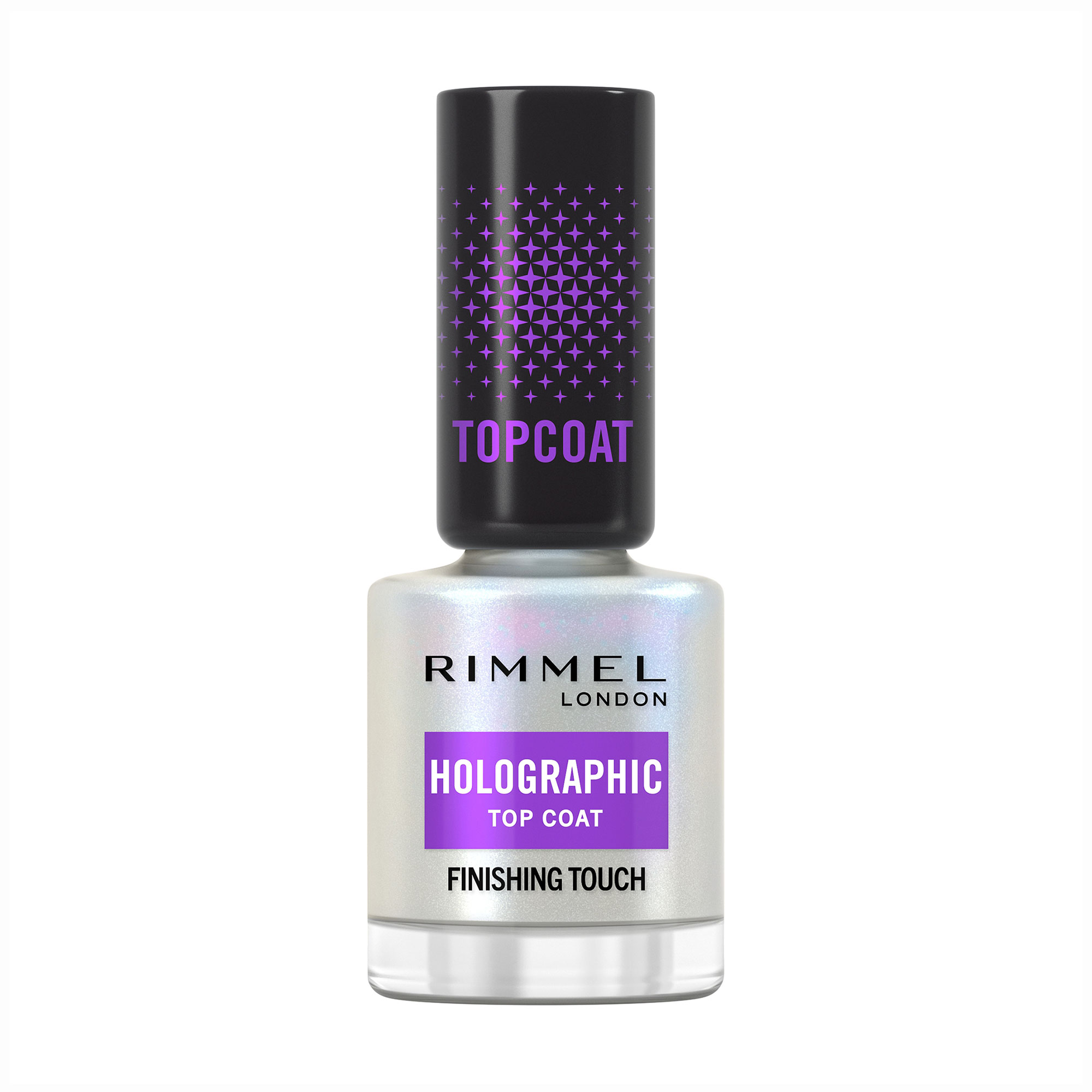 Верхнє покриття для лаку Rimmel Holographic Top Coat Finishing Touch, 12 мл