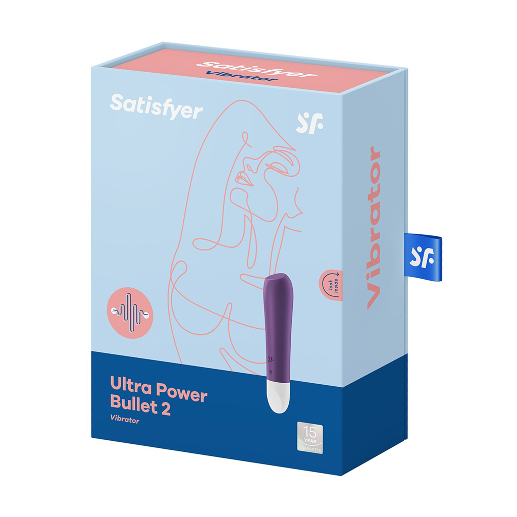 Віброкуля Satisfyer Ultra Power Bullet 2 Vibrator фіолетовий, 1 шт