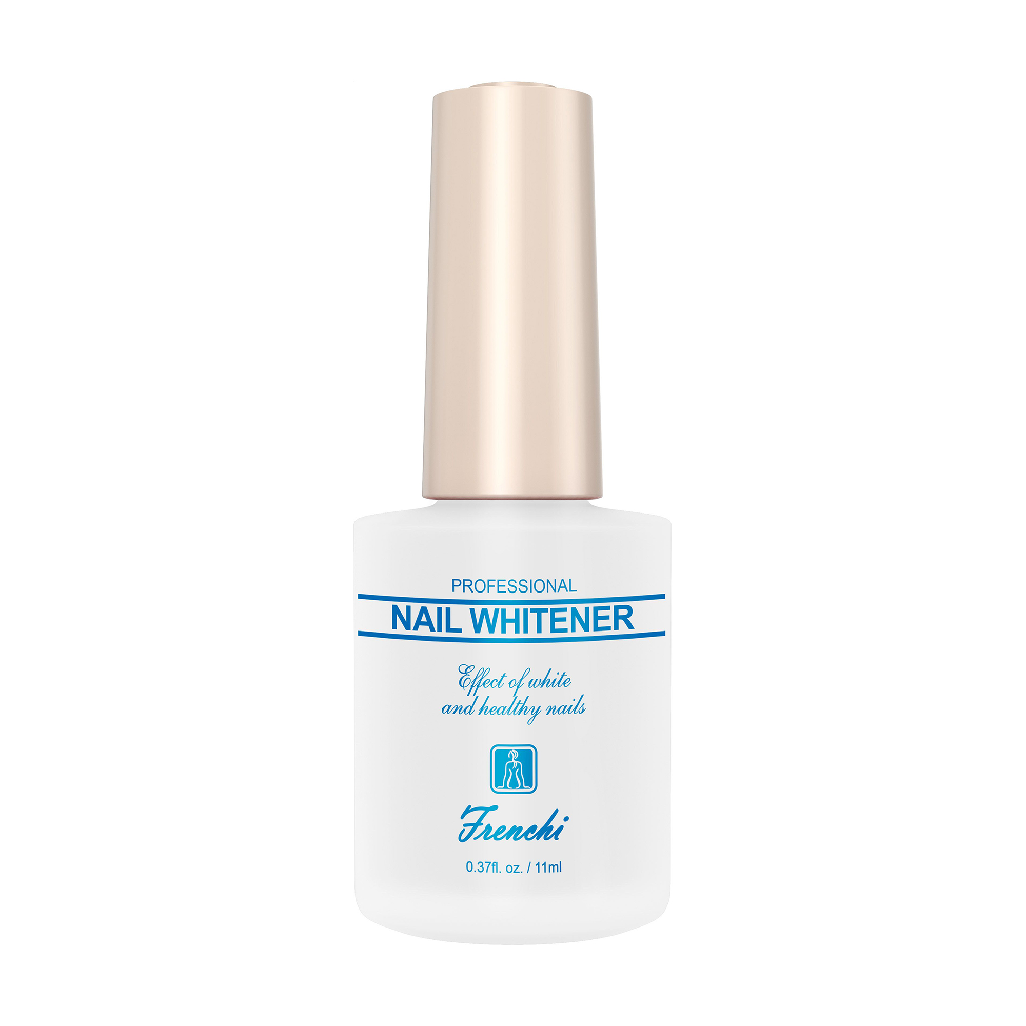 Відбілювач для нігтів Frenchi Nail Whitener Ефект білих та здорових нігтів, 11 мл