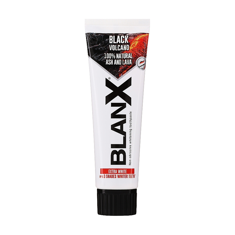 Відбілювальна зубна паста BlanX Black Volcano Extra White, 75 мл