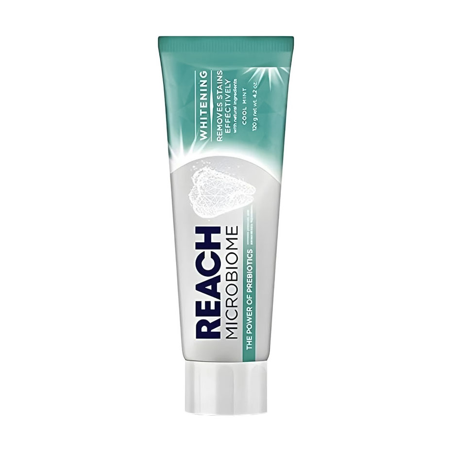 Відбілювальна зубна паста Reach Microbiome Whitening, 120 г