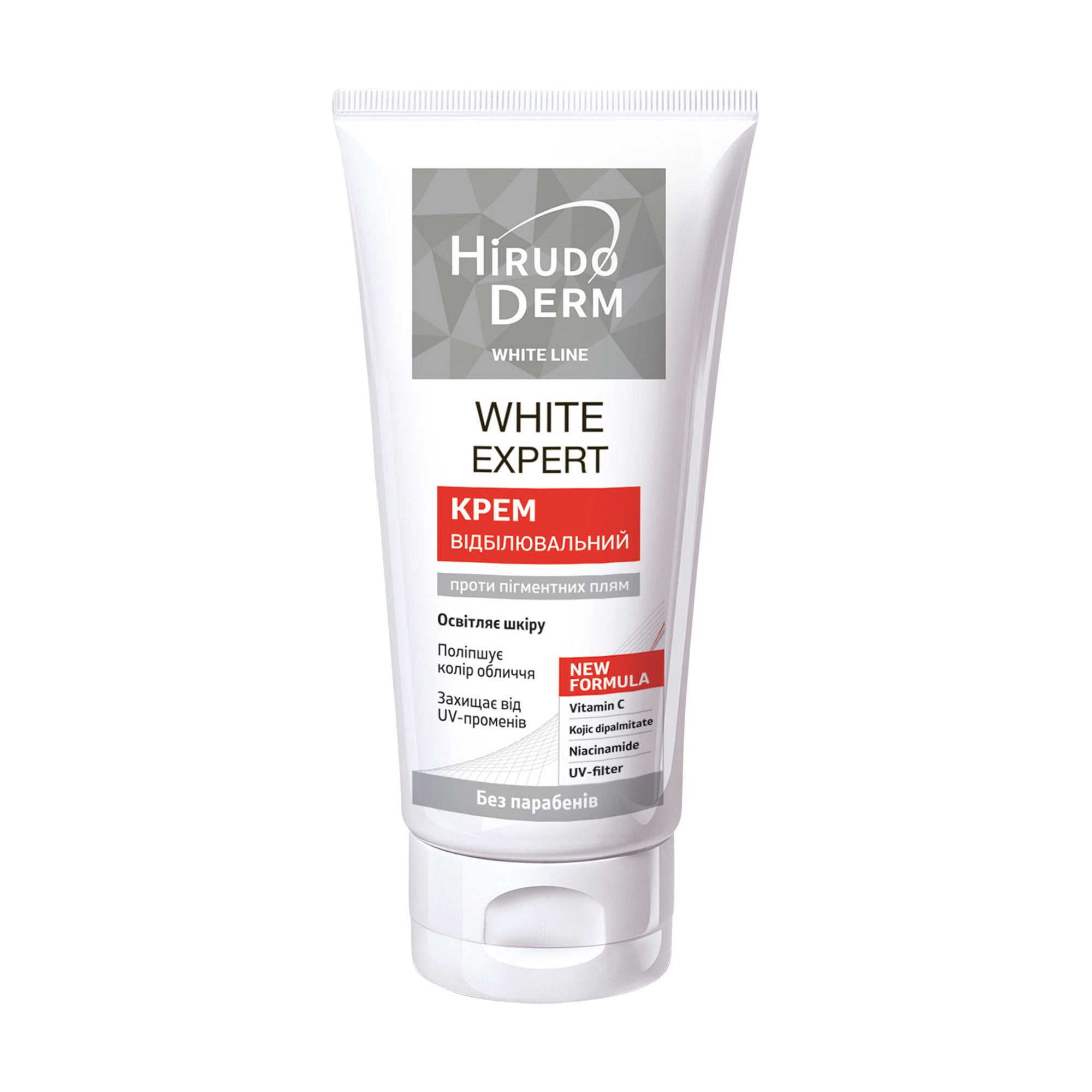 Відбілювальний крем для обличчя Hirudo Derm White Line White Expert проти пігментних плям, SPF 20, 50 мл