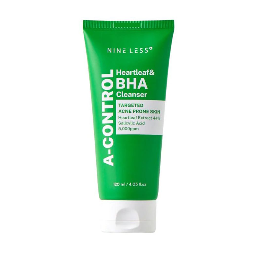 Відлущувальна емульсія для обличчя NINE LESS A-Control Heartleaf &amp; BHA Cleanser, 120 мл
