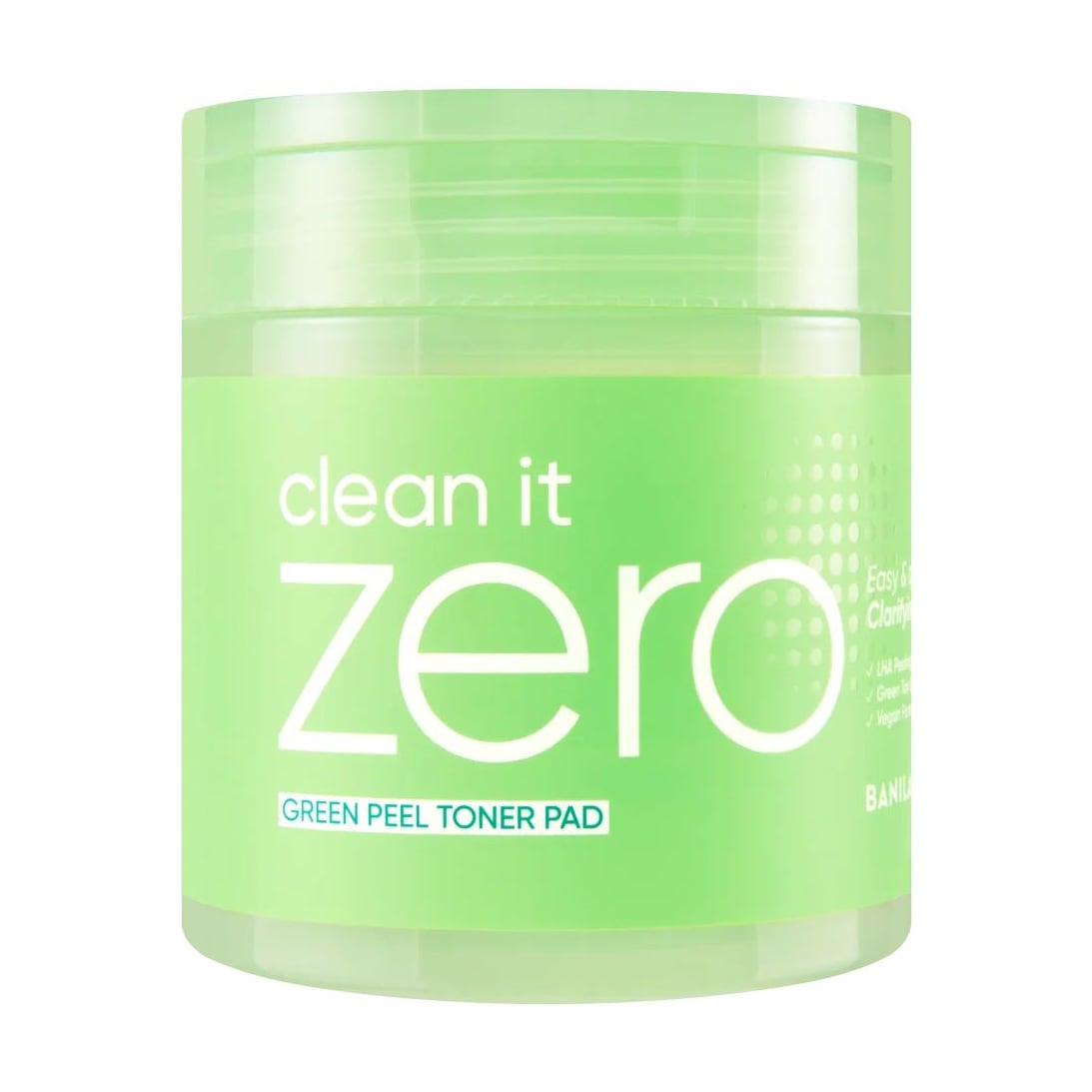 Відлущувальні тонер-пади для обличчя Banila Co. Clean It Zero Green Peel Toner Pad, 200 мл, 70 шт