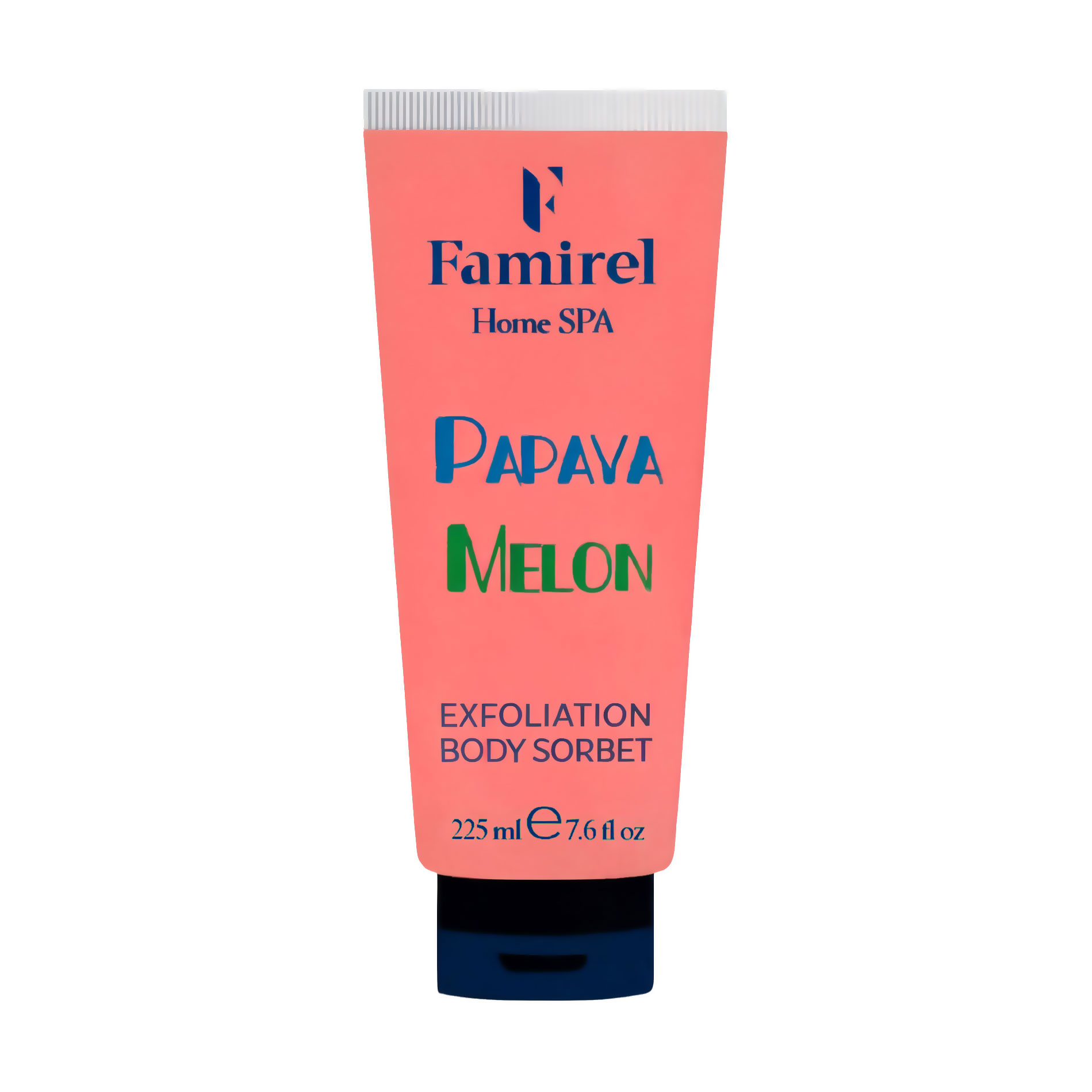 Відлущувальний сорбет для тіла Famirel Home SPA Exfoliation Body Sorbet, Papaya &amp; Melon, 225 мл