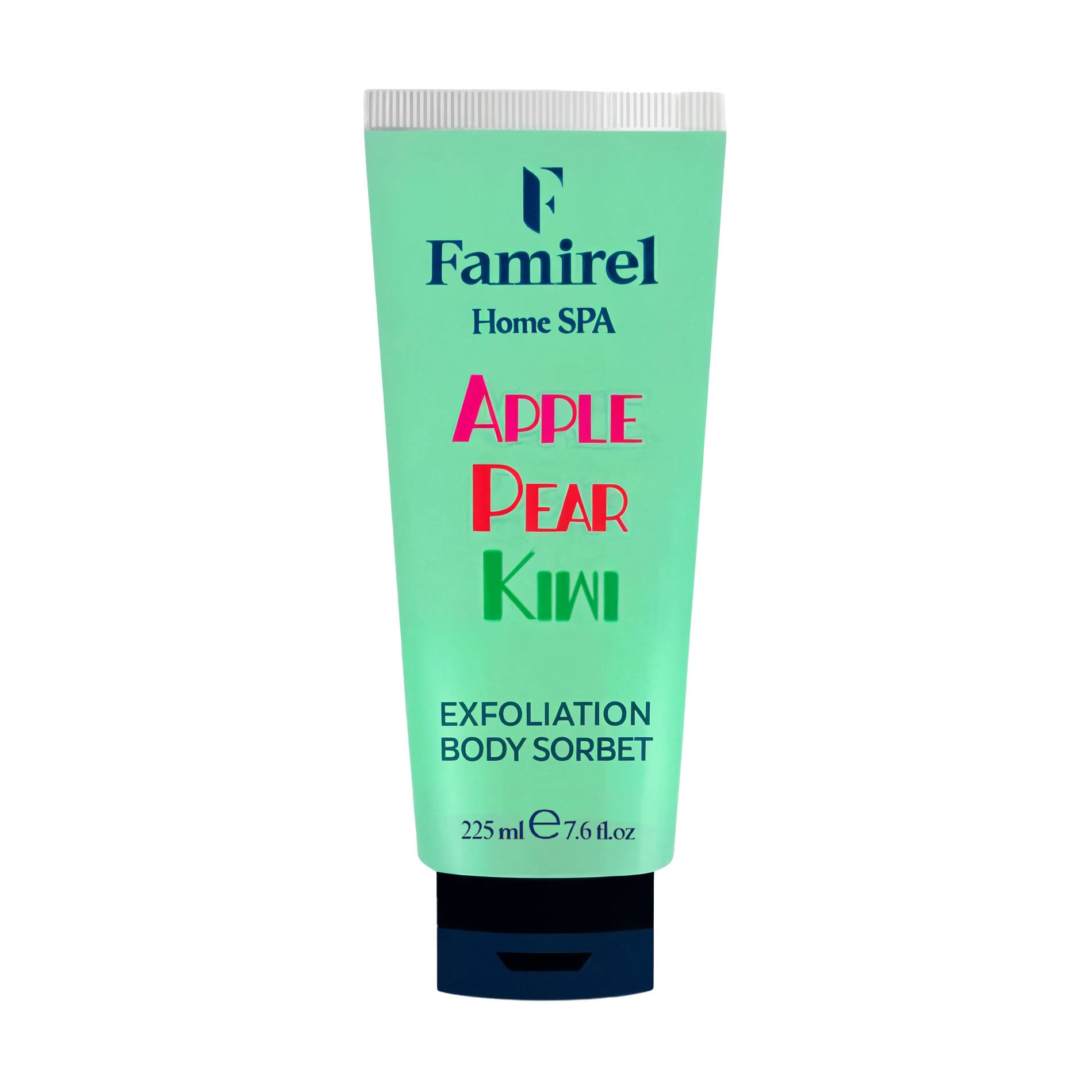 Відлущувальний сорбет для тіла Famirel Home SPA Exfoliation Body Sorbet, Apple &amp; Pear &amp; Kiwi, 225 мл