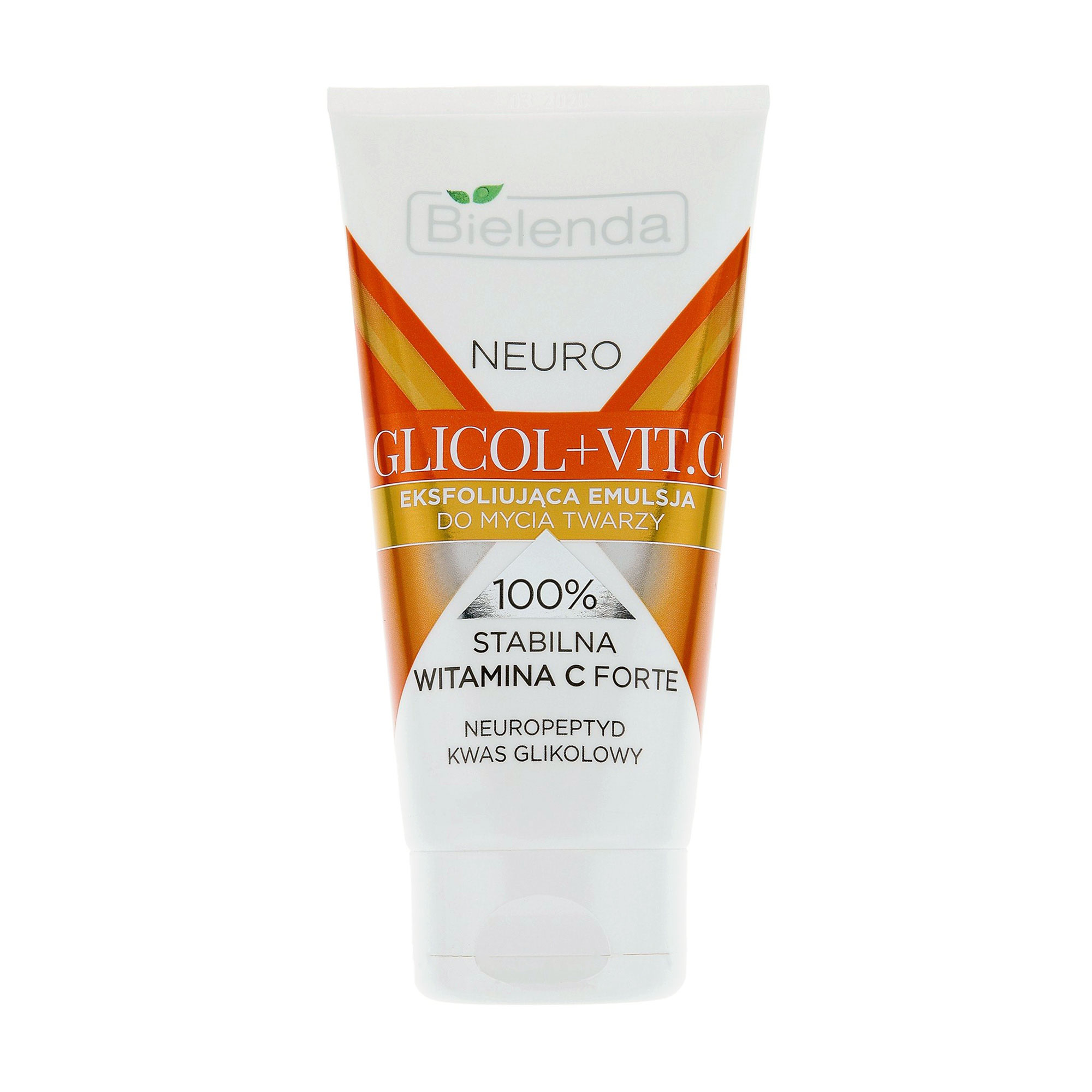 Відлущуюча емульсія для обличчя Bielenda Neuro Glicol+Vit. C, 150 мл