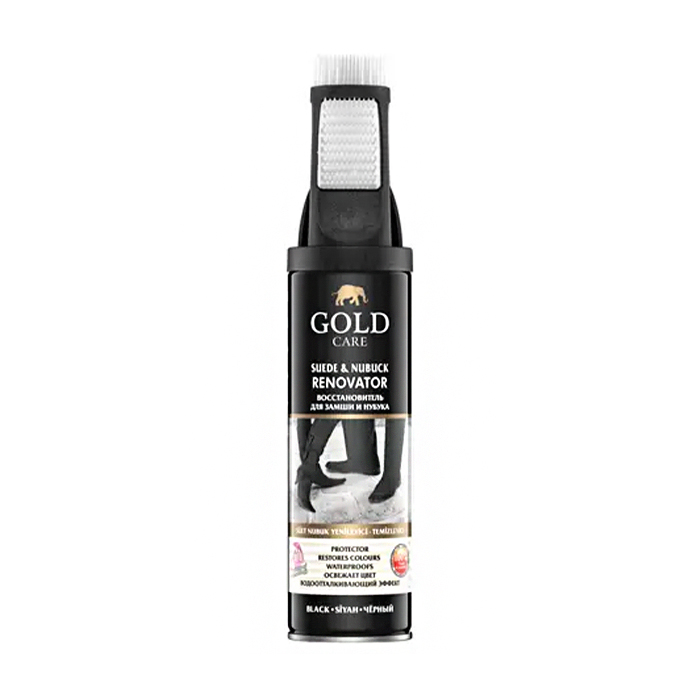 Відновлювач для замші та нубука Gold Care Suede &amp; Nubuck Renovator Чорний, 250 мл