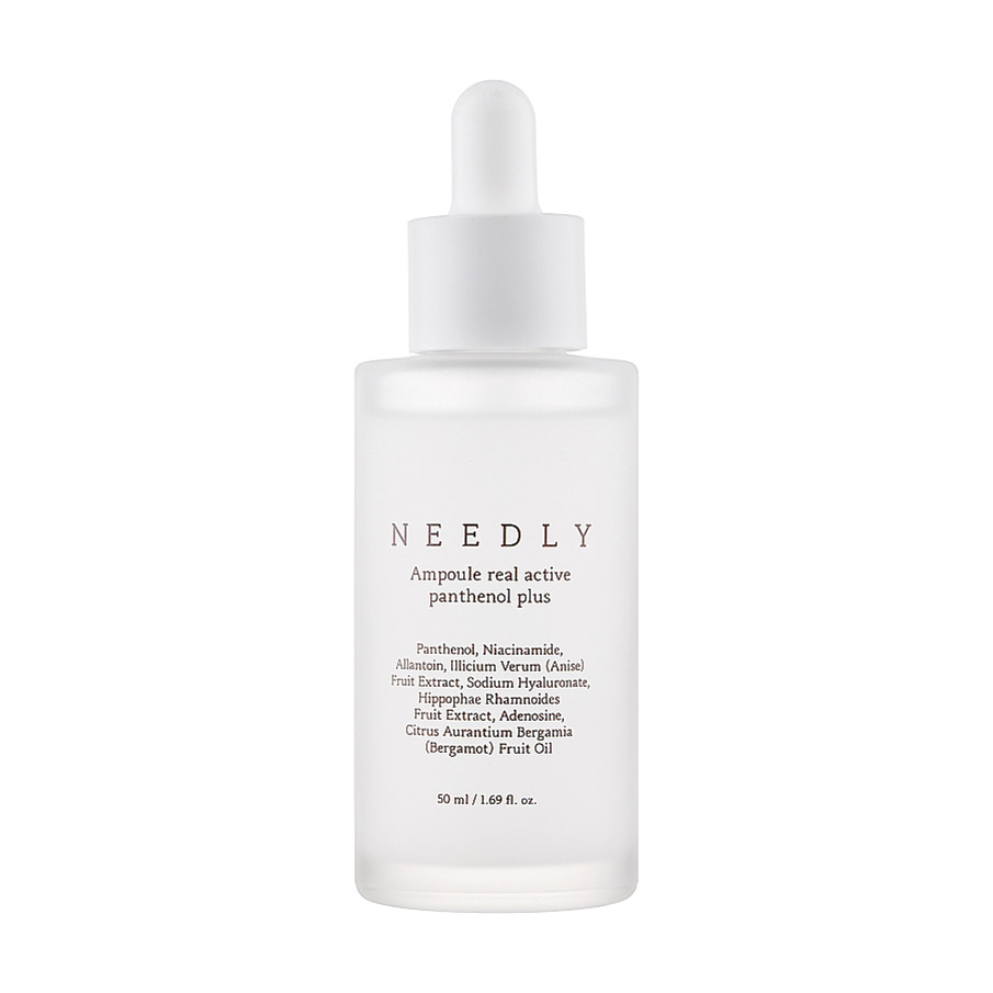 Відновлювальна ампульна сироватка для обличчя Needly Ampoule Real Active Panthenol Plus, 50 мл