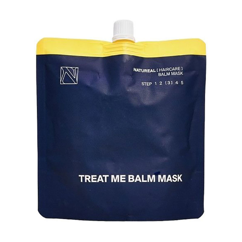Відновлювальна бальзам-маска Natureal Treat Me Balm Mask для пошкодженого волосся, 250 мл (рефіл)